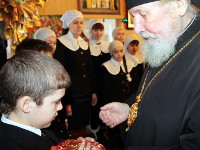 Рождественское архиерейское богослужение на праздник святого первомученика Стефана
