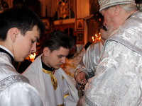 Рождественское архиерейское богослужение на праздник святого первомученика Стефана