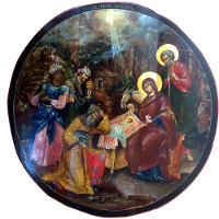 Икона Рождество Христово, XVIII в. | фото с сайта Wikipedia.org