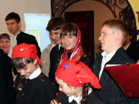 Ученики ЧСШ в честь прп. Сергия Радонежского