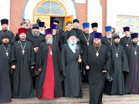Духовенство епархии поздравляет владыку