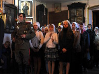 Первая детская литургия с участием воспитанников Воскресных школ епархии