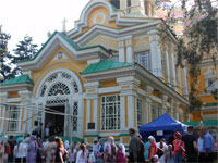 Кафедральный «Вознесенский» собор города Алматы