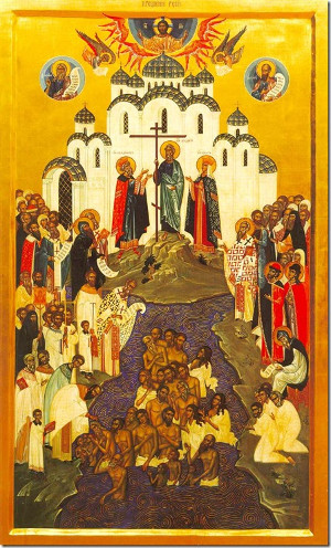 Икона крещения Руси