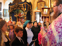 Поздравление от воспитанников православной гимназии