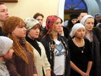 Юные гости из храмов епархии