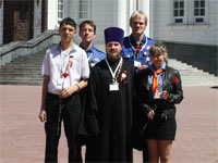 Делегаты съезда православной молодёжи от Петропавловско-Булаевской епархии