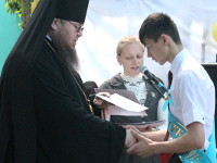 Последний звонок в школе преподобного Сергия Радонежского