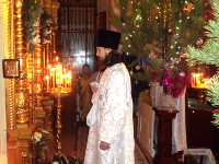 В храме Всех Святых состоялось Рождественское Богослужение