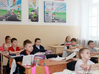 Открытие 25 Звездных дней в школе в честь прп. Сергия Радонежского