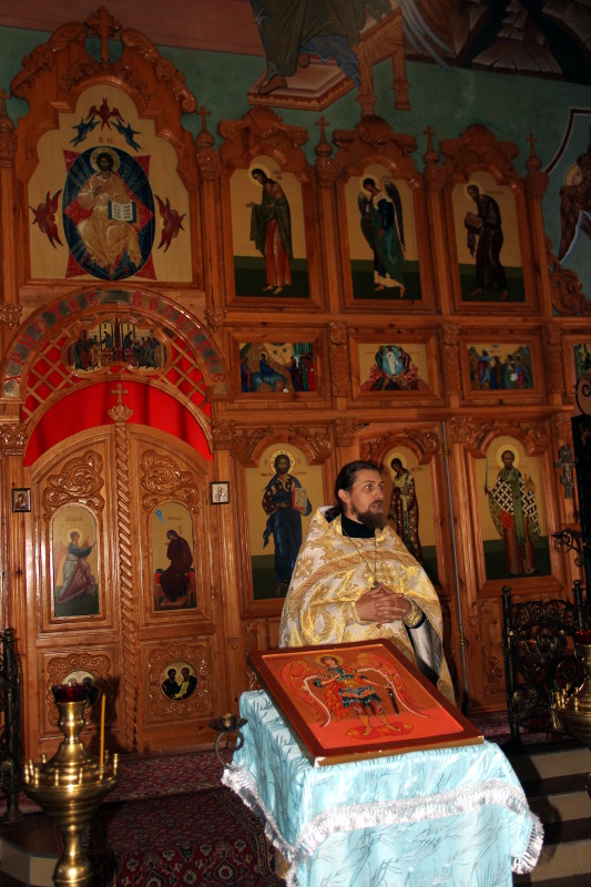Следопыты отряда «Дельта» посетили храм архангела Михаила в с.Архангельское
