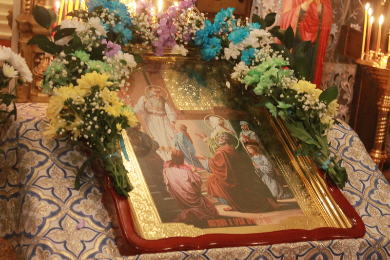 Праздник Введения во храм Пресвятой Богородицы в храме Всех Святых