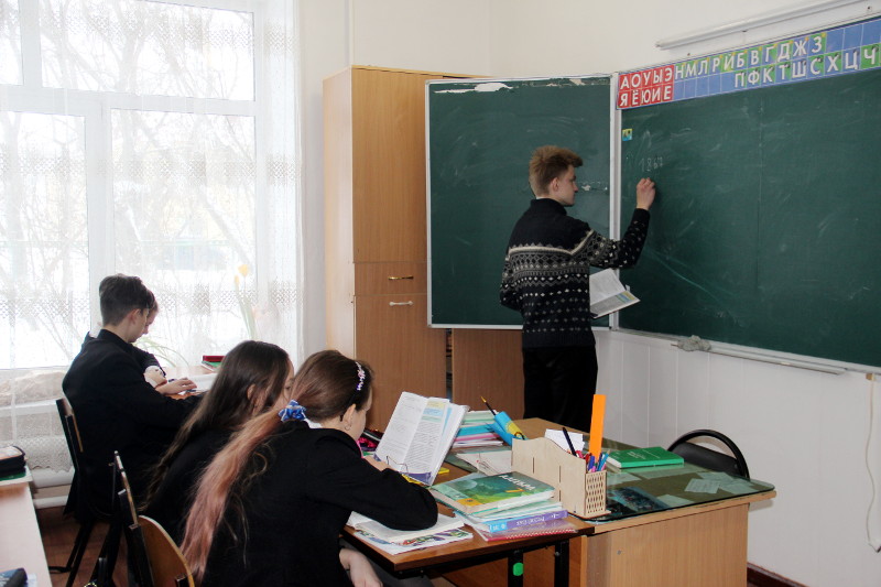 «День самоуправления» в школе в честь прп. Сергия Радонежского