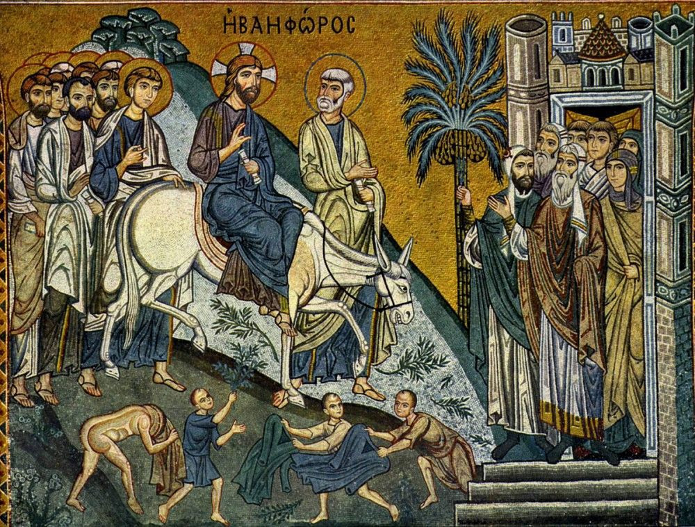 Великий двунадесятый праздник Входа Господня в Иерусалим, Неделя цветоносная