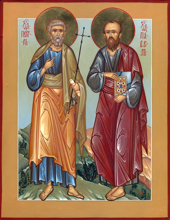Святые Первоверховные апостолы Петр и Павел